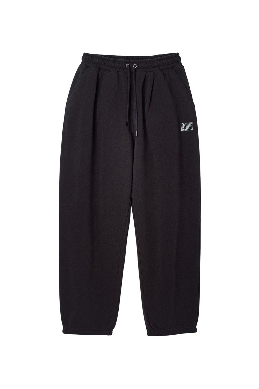 貨物輸送無料ボトムス X-girl エックス御嬢さん SCRIPT LOGO SWEATPANTS / 黒いこと