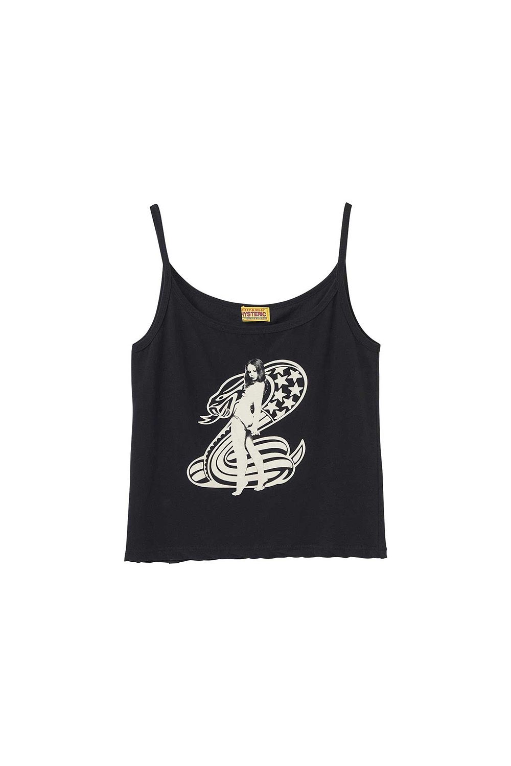 【正規店より即日発送、送料無料】 トップス HYSTERIC GLAMOUR ヒステリックグラマー COBRA キャミソール / ブラック 返品交換不可|Valuation share