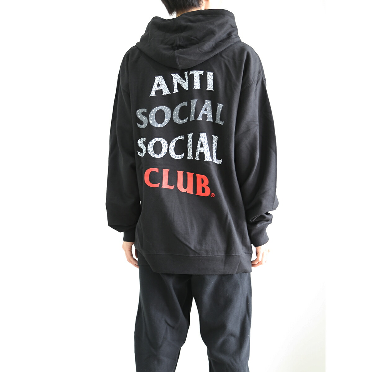 アンチソーシャルソーシャルクラブ フーディ ブラック XL ASSC1 ANTI SOCIAL CLUB アンチソーシャルソーシャルクラブ スウェット