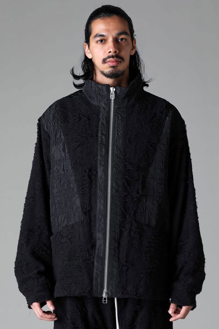 送料無料 ジャケット A.F ARTEFACT エーエフ アーティファクト [ラスト1点 サイズ2] COMBI TRACK JKT / ブラック