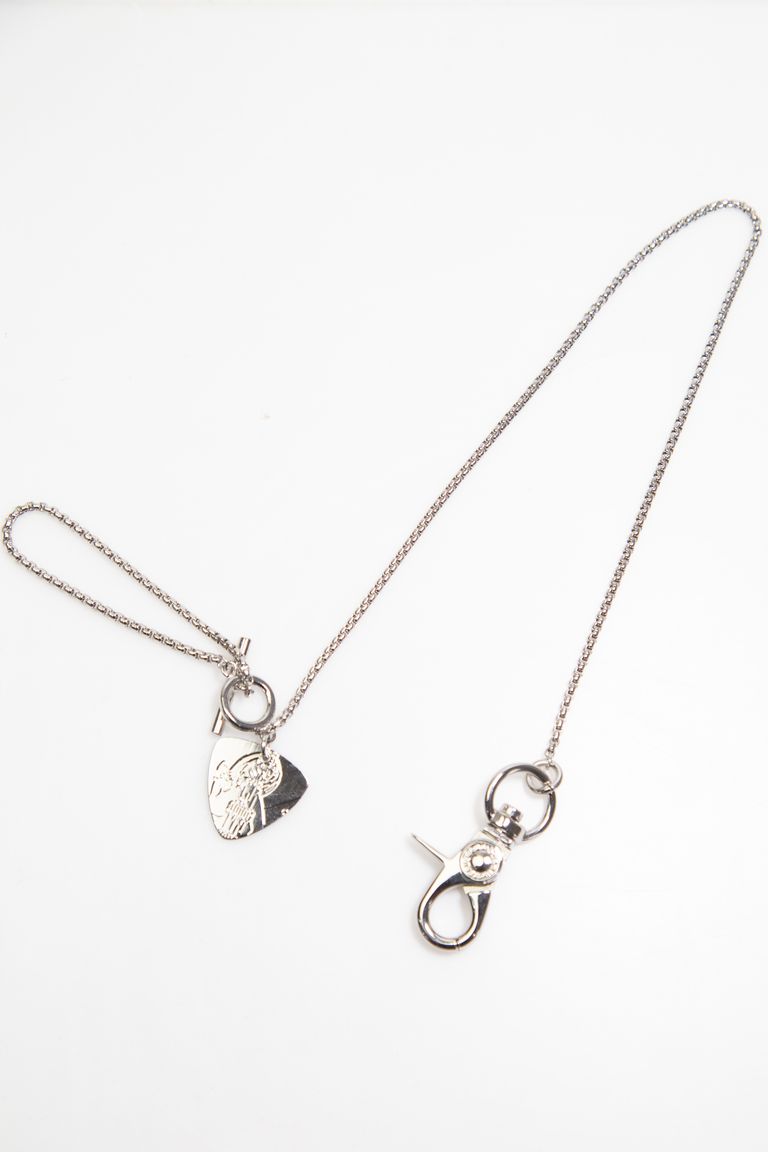 送料無料ファッション雑貨 HYSTERIC GLAMOUR ヒステリックグラマー NEEDIS/T-BAR PICK スリムウォレットチェーン / シルバー　返品交換不可