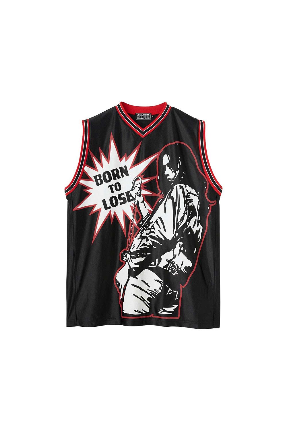 貨物輸送無料 トップス HYSTERIC GLAMOUR ヒステリックグラマーBORN TO LOSE ノースリーブ / 黒いこと 返品取り替えっこ不可