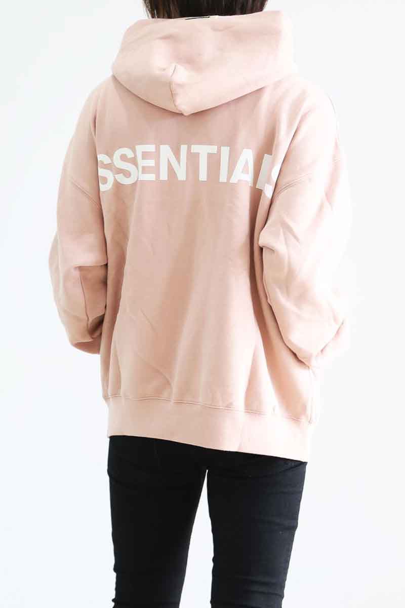 送料無料 トップス FEAR OF GOD FOG ESSENTIALS フィアオブゴッド エッセンシャルズ PULLOVER HOODIE REFLECTOR / ピンク 返品交換不可|Valuation share