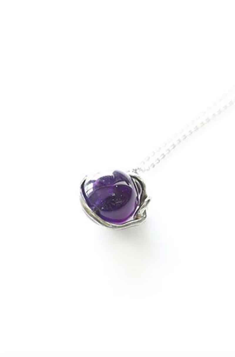 お取り寄せ 送料無料 アクセサリー gunda ガンダ ステルスオーブネックレス / アメジスト / STEALTH ORB NECKLACE / Amethyst 返品交換不可|Valuation share