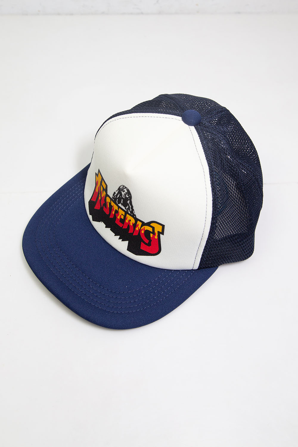Hysteric Jeans capヒステリックグラマー キャップ ヒステリックグラマー】 HYSTERIC JEANS刺繍 メッシュキャップ