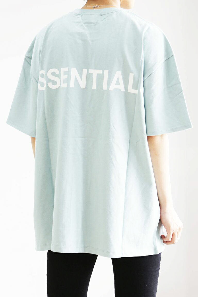 送料無料 トップス FEAR OF GOD FOG ESSENTIALS フィアオブゴッド エッセンシャルズ REFLECTOR LOGO S/S TEE / ミント 返品交換不可｜Valuation share