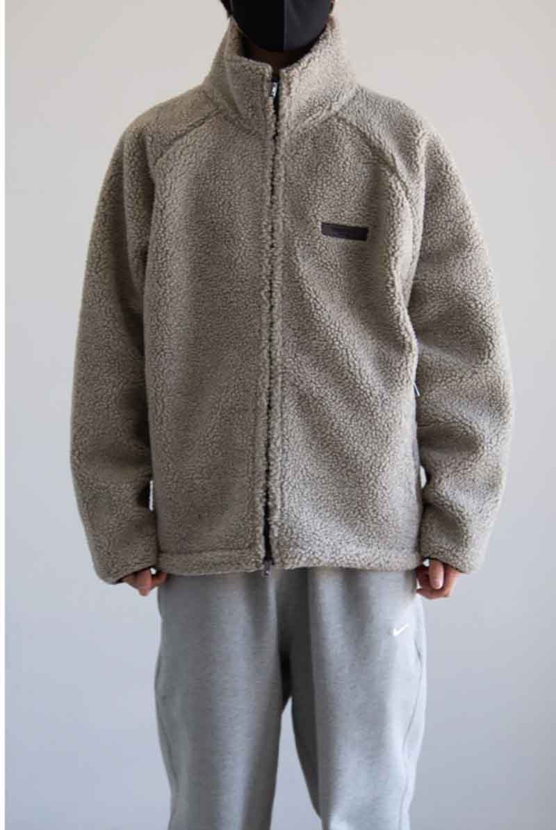 送料無料 アウター FEAR OF GOD FOG ESSENTIALS フィアオブゴッド エッセンシャルズ FLEECE FULL ZIP JACKET / グレー 返品交換不可｜Valuation share