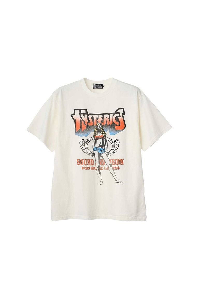 貨物輸送無料 トップス HYSTERIC GLAMOUR ヒステリックグラマー BAD ASS MAMA TOUR プルオーバー / 白いこと返品取り替えっこ不可