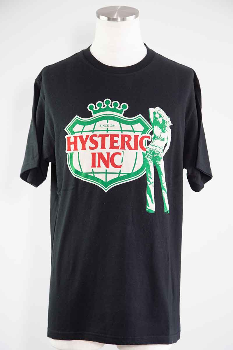 送料無料 トップス HYSTERIC GLAMOUR ヒステリックグラマー HYSTERIC ALE Tシャツ / ブラック 返品交換不可