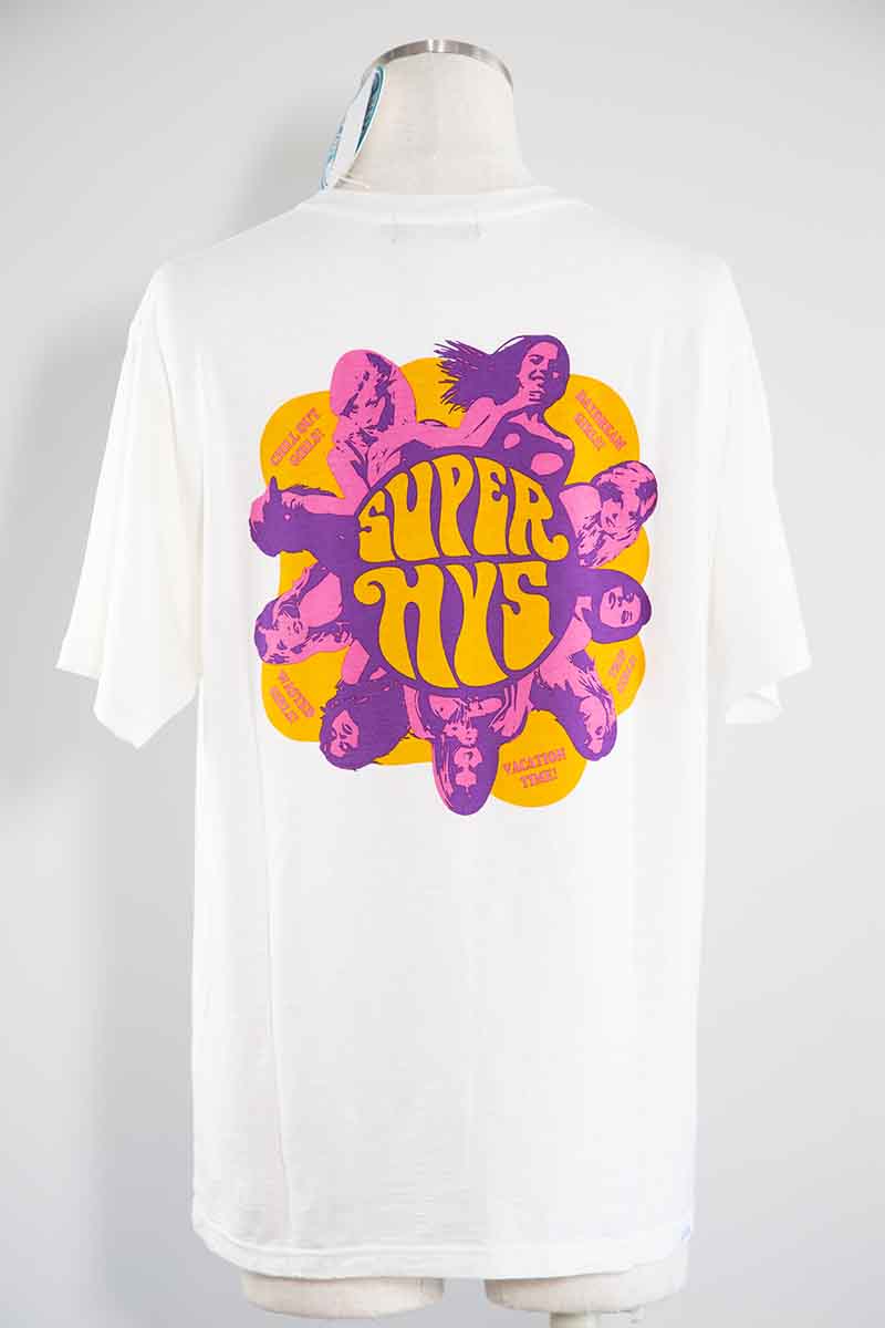 貨物輸送無料 トップス HYSTERIC GLAMOUR ヒステリックグラマー HYSTERIC CIRCLE プルオーバー / 白いこと 返品取り替えっこ不可