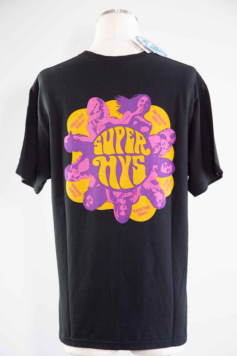 貨物輸送無料 トップス HYSTERIC GLAMOUR ヒステリックグラマー HYSTERIC CIRCLE プルオーバー / 黒いこと 返品取り替えっこ不可