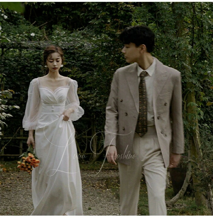 ウエディング 長袖 ドレス レディースドレス 二次会 結婚式 演奏会 発表会 前撮りドレス 長袖 後撮り 海外挙式ドレス 海外挙式 ドレス スレンダー バックリボン ロング 白 ワンピース 披露宴 結婚式 演奏会 発表会 【XS～XL】