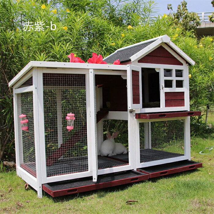 飼育ケージ 動物ケージ ペット ケージ 大型 木製 天然杉材 屋外 鳥かご アヒル 鳥かご ニワトリかご トリ小屋 別墅 屋根付き サークル ペットゲージ 鳥スタンド 多頭飼い 鳥屋 野外 庭用 通気性 耐磨耗 組立通気性が良い 丈夫 おうち