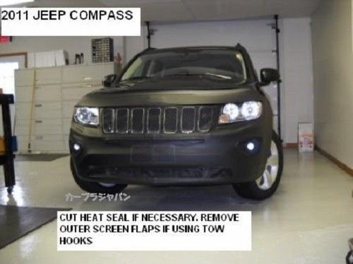 フルブラ　Lebra社製 2011年-2017年JEEP ジープ コンパス　　フロントマスク /ボンネットカバー