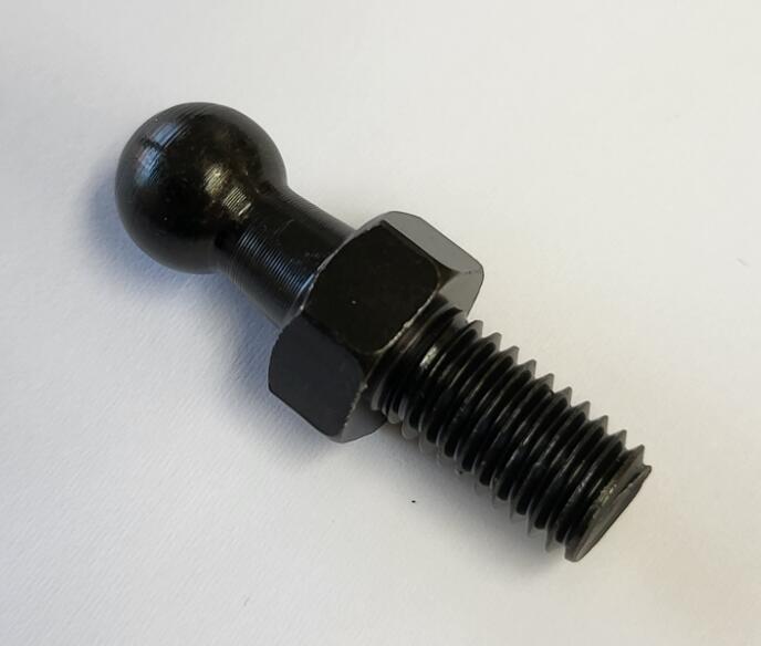 【楽天市場】ガススプリング・ガスダンパー取付用 ボールスタッド ジョイント 鉄製 亜鉛メッキ ボール部直径10mm M81.25 ステー