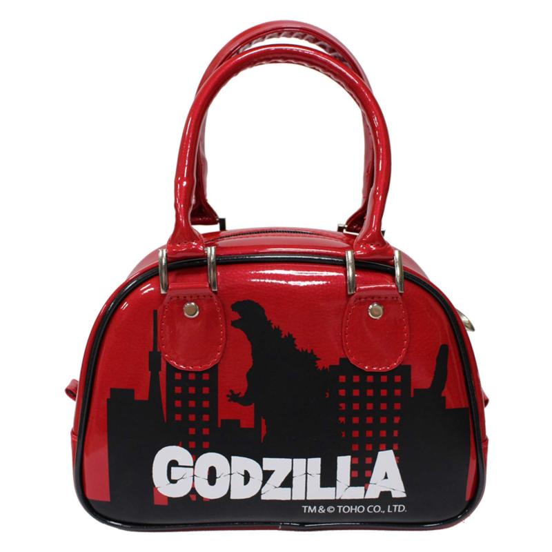 ホクシン交易 HTCゴルフ ゴルフ用ボストンバッグ レッド GODZILLA[ゴジラ] ポーチ 2019モデル BAG0003画像