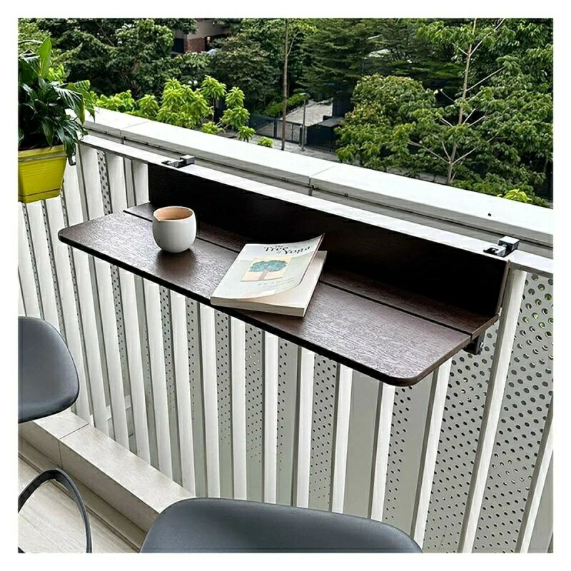 バルコニー ハンギングテーブル、バルコニー手すりハンギング表ホー バルコニー手すり吊りテーブル|tenShop
