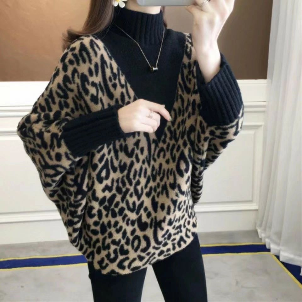 セーター ニット レディース プラスサイズ ハイネックセーター ギャル服 冬 タートルネックセーター
