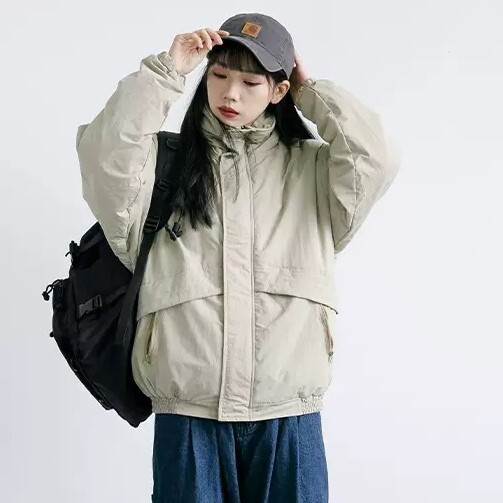 スポーティー ボーイッシュ メンズライク ラフ こなれ感 大人女子 かっこいい おしゃれ カジュアル シンプル ポケット ファスナ|tenShop