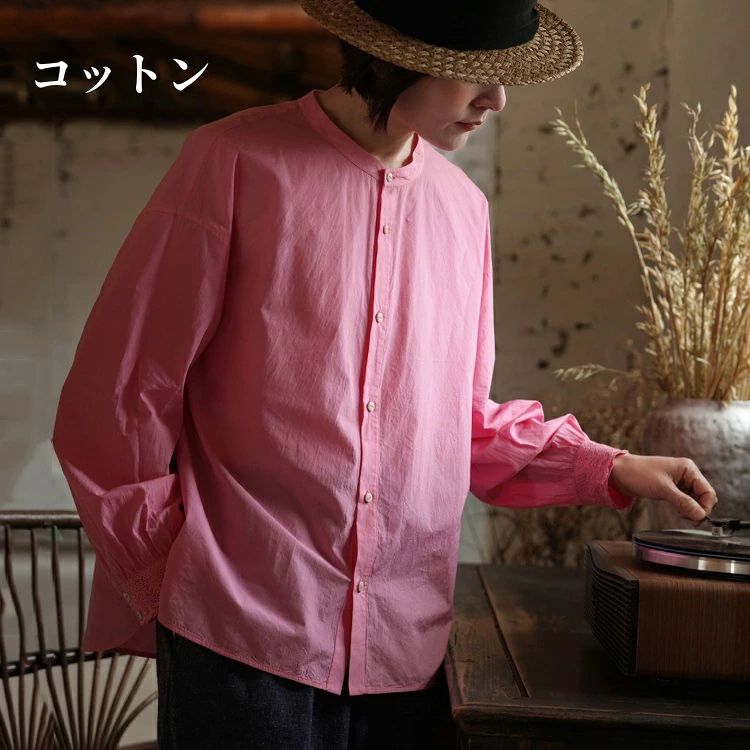 コットンシャツ カジュアルシャツ レディースシャツ コットン100％ ボタンダウンシャツ シンプル 涼しい 上品さ 女性トッ 9,919円