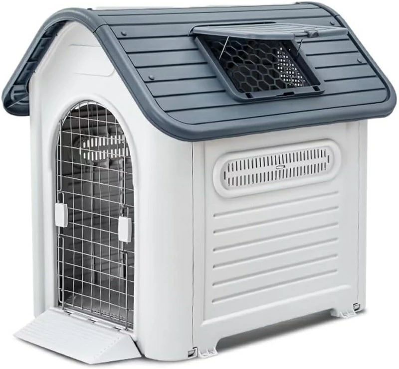 犬掘ったて小屋 愛玩動物棲み家 犬 棲み家 可塑性物質 ドッグハウス 犬掘ったて小屋 屋内 室外 小型犬 中型犬 大型犬 明かり採り付き添い人 部屋の入り口付き添い人 防雨 換