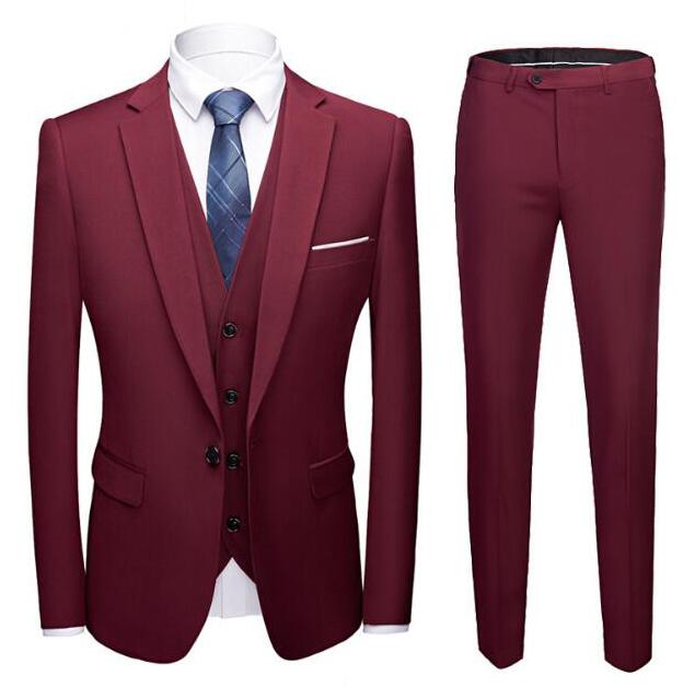 20代30代40代M/L/XL/2XL/3XL/4XL/5XL/6XL時間就職sui 商行為 成人男性用 寄り合いお召しもの 3ピーススーツジャケット+ズボン下+限りない メンズファッション-スーツ-スーツ・セットアップ