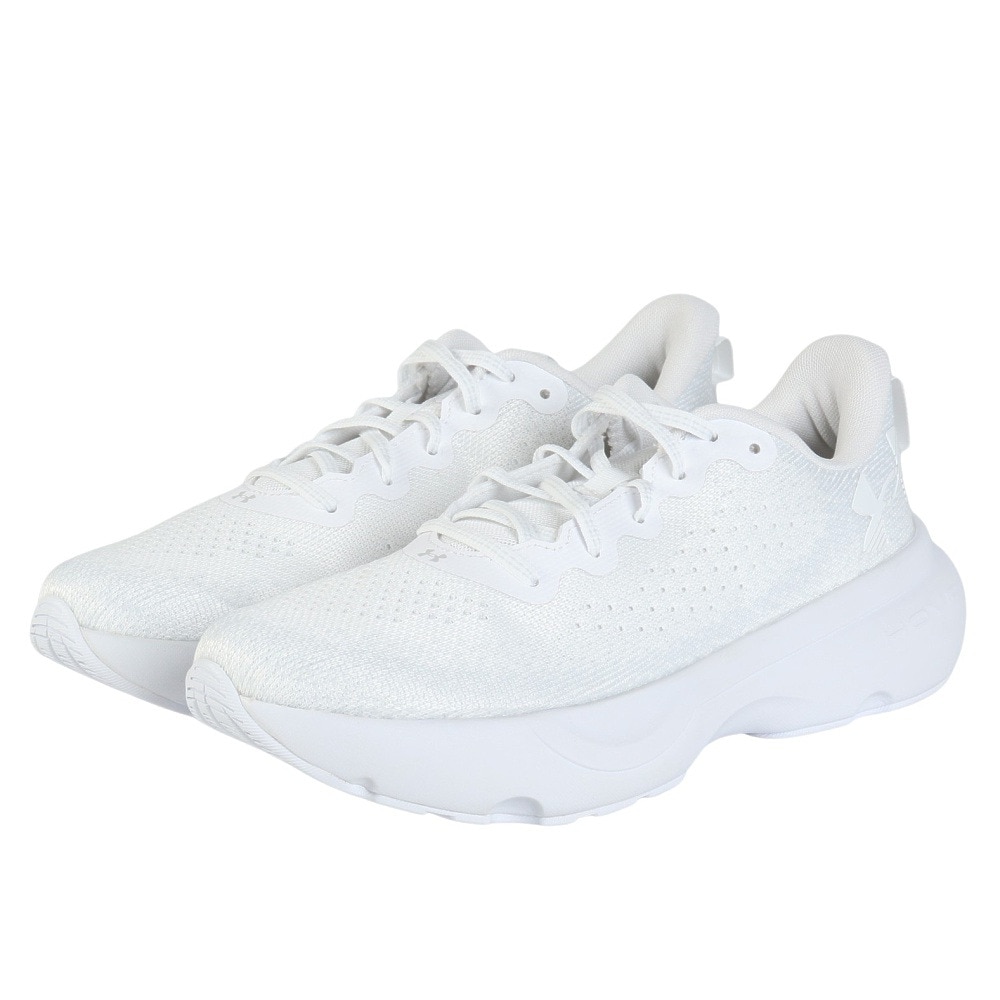 アンダーアーマー UA UNDER ARMOUR　ランニングシューズ インフィニット ホワイト 3027523 103 スニーカー ジョギング 柔軟性 クッション性 軽量 通販