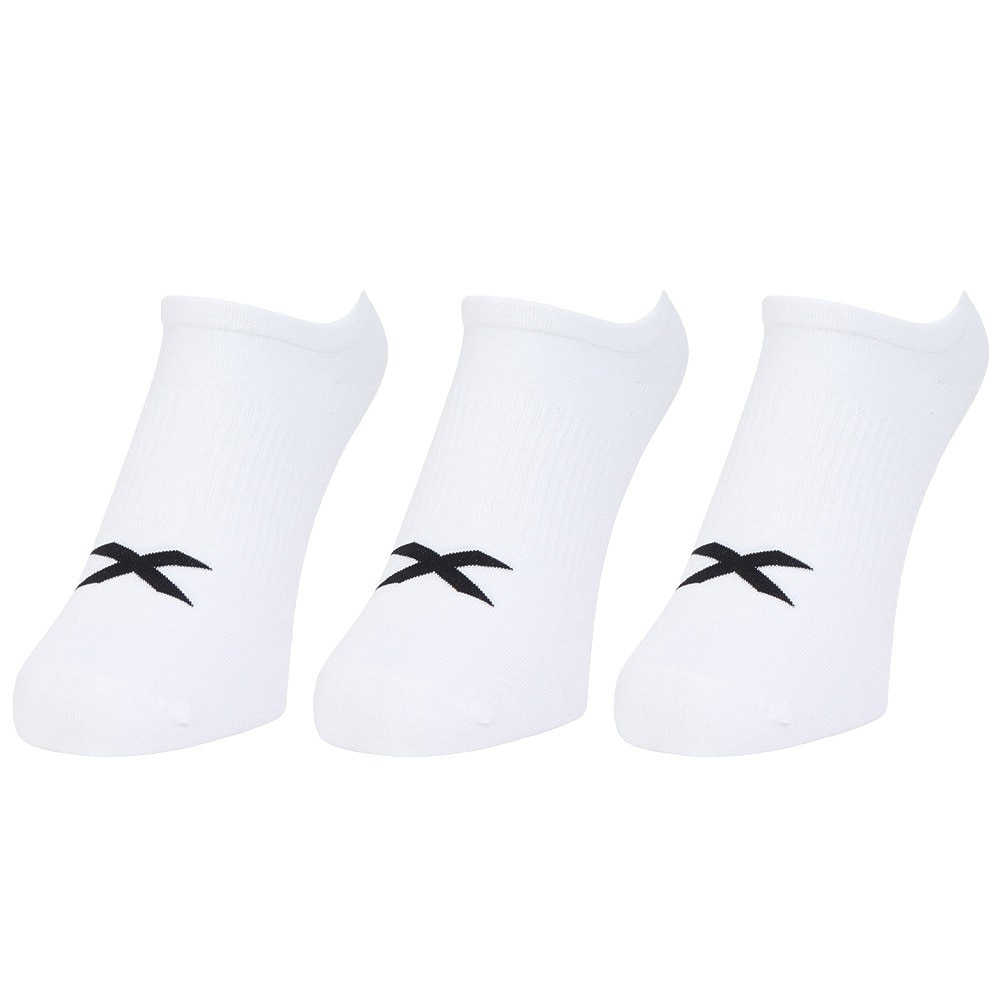 【楽天市場】インビジブル ソックス 3足組 UQ6550E-WHT/BLK ホワイト：卓球用品専門店 TEN ALLテンオール
