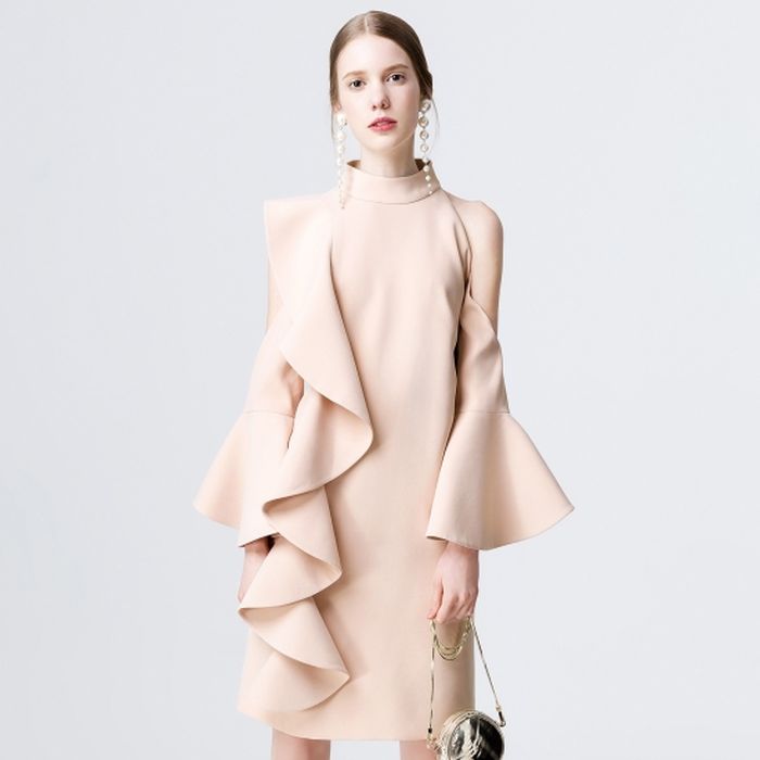 レディースファッション ドレス 格安販売中 ドレス S M L Xl 3l 白ホワイト黒ブラック 30代 代 長袖 ミニ 袖あり 二次会 結婚式 ハイネック 総レース ワンピース Skyforshop Com