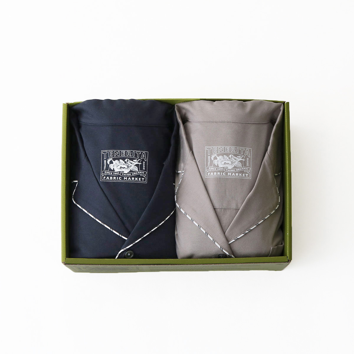 楽天市場】【 TENERITA 公式 】 ダブルフェイスフランネルパジャマ