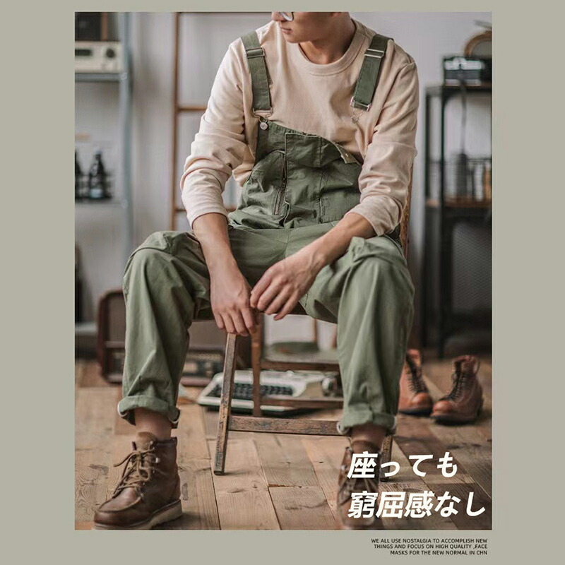 最安値挑戦！】 メンズサロペットデニムオーバーオール男女兼用 つなぎ オールインワン ペインター サスペンダーズボン ワークパンツゆったり作業服 