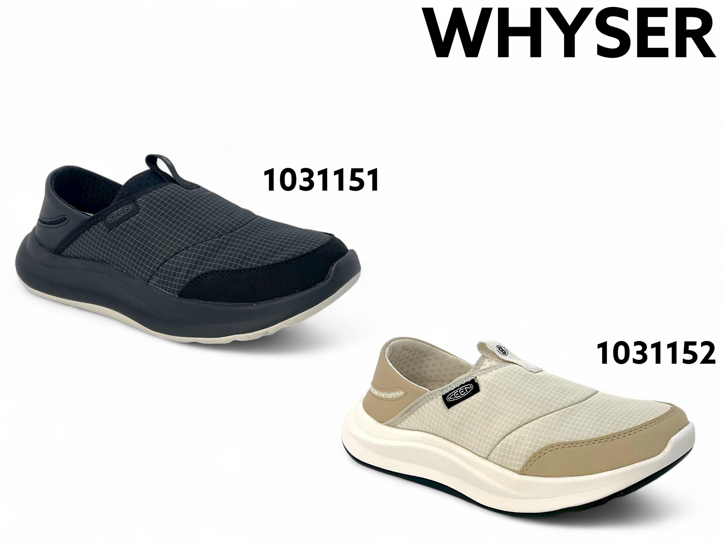 キーン KEEN レディース ウィメンズ ワイザー スリッポン スニーカー WHYSER 2WAY タウンユース クロッグサンダル アウトドア キャンプ フェス 上履き セカンドシューズ 履き替え 防滑 抗菌防臭 1031151 1031152｜TENGOKUYA店