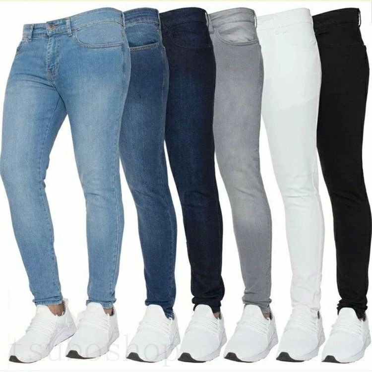 メンズ 家族 プレゼント スリム デニムパンツ デニム ストレッチ Gパン ジーパン スウェット 彼氏 ジーンズ ギフト