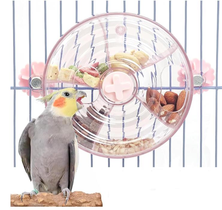 小型鳥用木製スタンド おやつボール付き*6 インコ 止まり木 スタンド