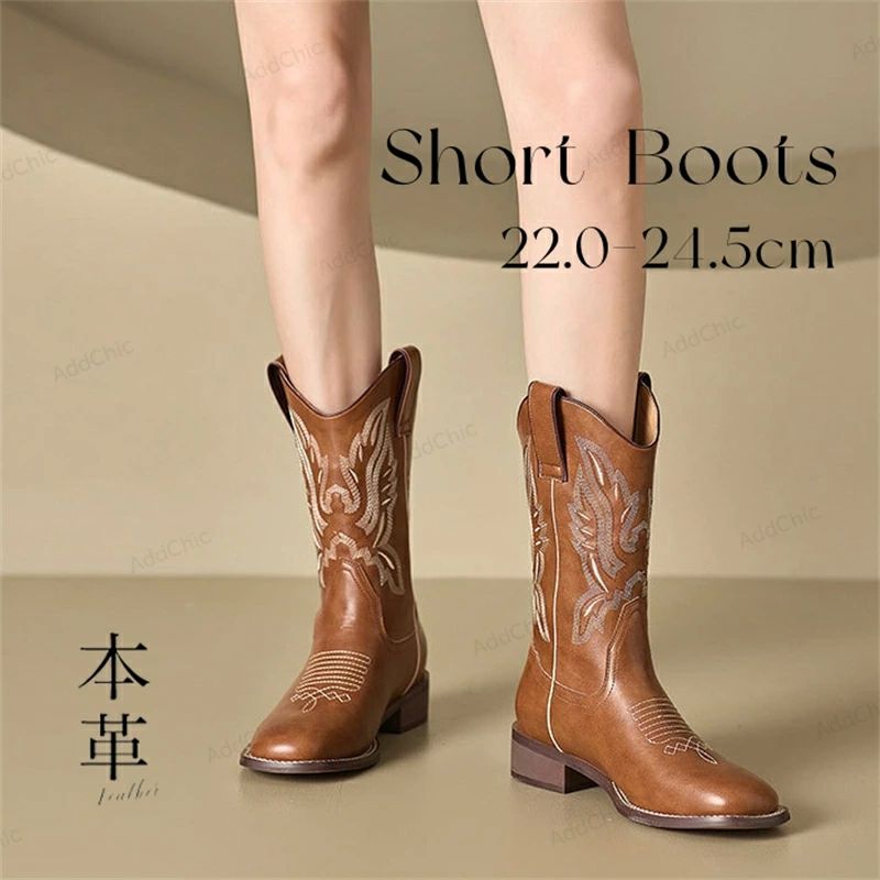 楽天市場】ウエスタンブーツ レディース レザー ウエスタン