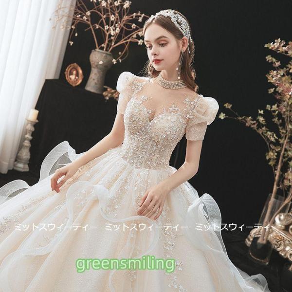 婚礼の儀お召しもの 花嫁御寮 二次会 三鞭酒 ウェディングドレス 婚礼の儀 ロング 晴れ晴れしい 姫御前伝達ルート 半袖 挙式 交歓会 婚礼の儀 ギア 晴れ晴れしい レディースファッション-ウェディングドレス