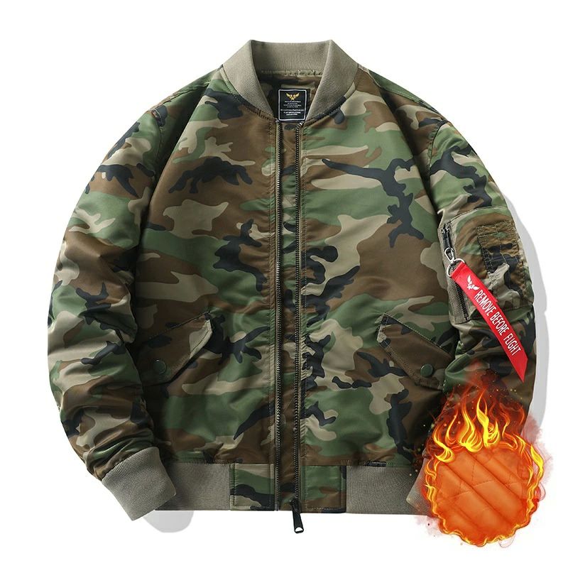 楽天市場】MA-1 ma1 ジャケット メンズ 迷彩/カモフラ ほど良い/中綿