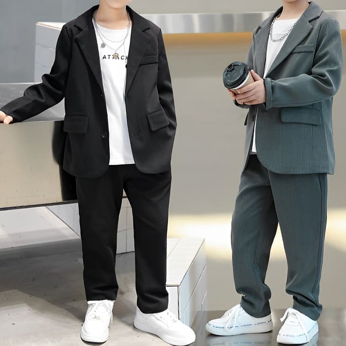 上下点セッ キッズ 子供 男児 男の子 発表会 子供服 フォーマルスーツ 結婚式 卒業式 長袖 入学式 スーツ 七五三 セットアップ