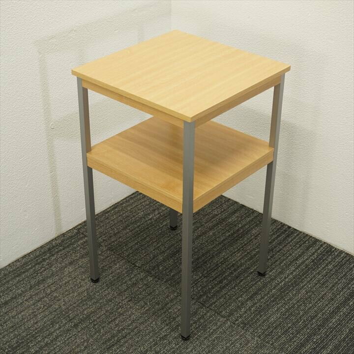 楽天市場】【中古】カリモク ファックス台 コンセント付 電話台 木製