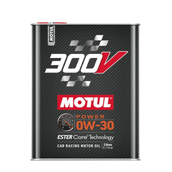 MOTUL（モチュール）300V POWER 0W30 2L パワー 100%化学合成(エステルコア) エンジンオイル [正規品]