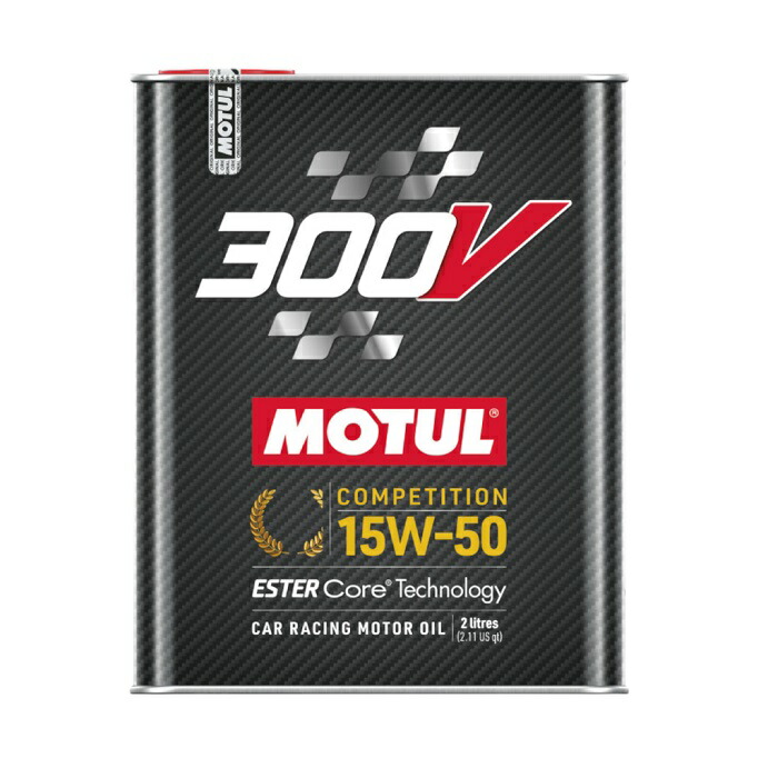 MOTUL 300V Competition 15W-50 2缶セット MOTUL [国内正規品]NEW 300V COMPETITION 【15W-50 2L×10缶