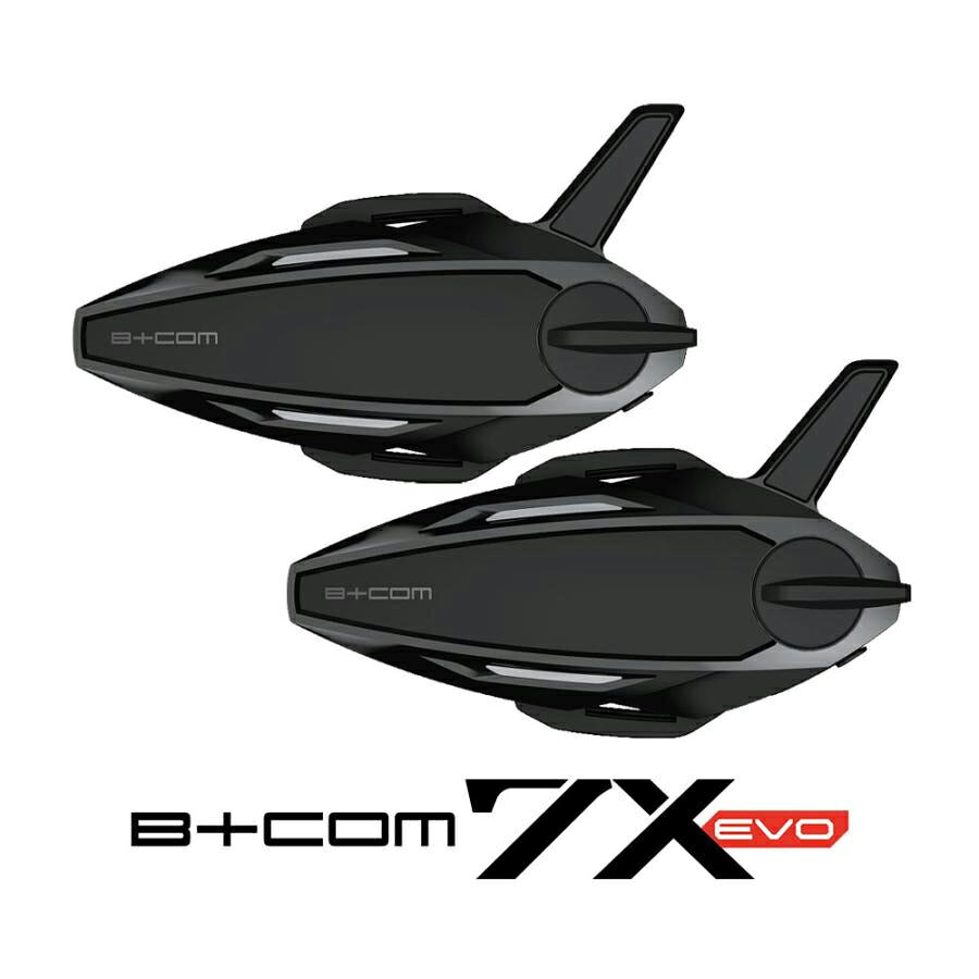 サインハウス B+COM（ビーコム）7X EVO B+FLEX MESH塔載 バイク用インターコム ペアユニット