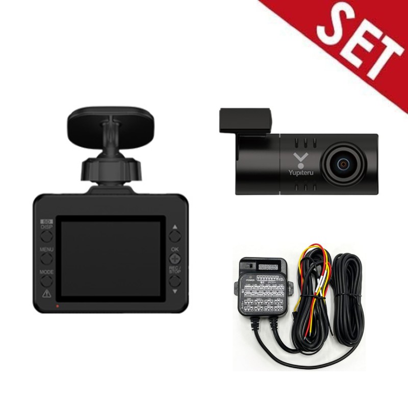 【駐車監視ケーブル付き】SN-TW9990D ユピテル 前後2カメラ ドライブレコーダー ドラレコ GPS STARVIS HDR搭載