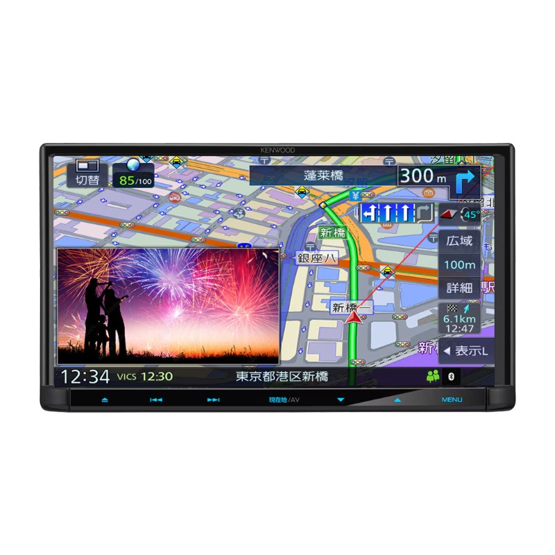 新品・未使用　ケンウッド彩速ナビMDV-D410　Bluetooth ワンセグ 新品・未使用 ケンウッド彩速ナビMDV-D410 Bluetooth ワンセグ 新品