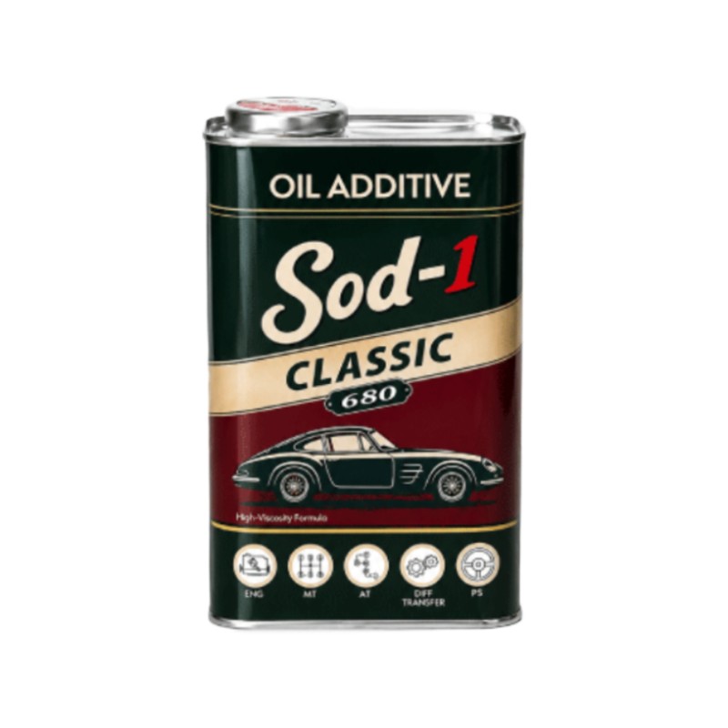 【正規品】SOD-1 クラシックオイル添加剤 1リットル 1L 合成オイル添加剤 D-1ケミカル　エンジン・ディゼル・AT・MT・デフ/トランスファー・パワーステアリング｜てんこ盛り！
