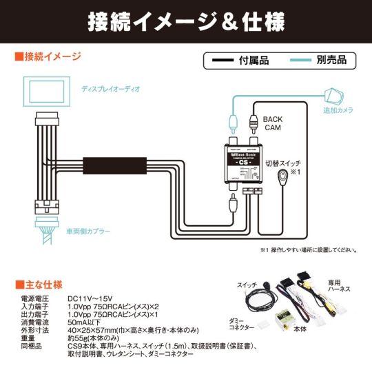 ランキング入賞商品 ビートソニック Cs9 カメラセレクター 取寄せ品 Beat Sonic ご注文後のキャンセル商品 速達メール便 Colledeglidei Com