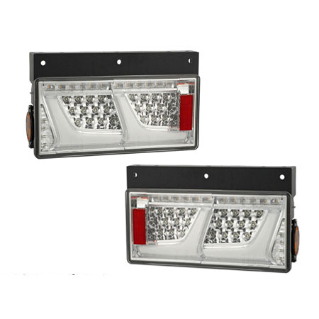 LEDRCL-24R2SC/L2SC 左右セット LEDリアコンビネーションランプ 2連シーケンシャル クリア タイプ(左右1セット) 小糸製作所 Koito｜てんこ盛り！