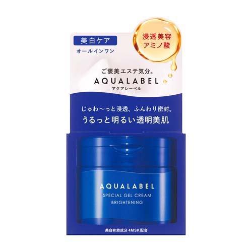 買いまとめ5個仕掛ける アクアレーベル AQUALABEL スペシャルジェルクリームEX (ブライトニング) 90g 本体 4MSK ヴィタミンE誘導体 オールインワンジェル 美白世話をする
