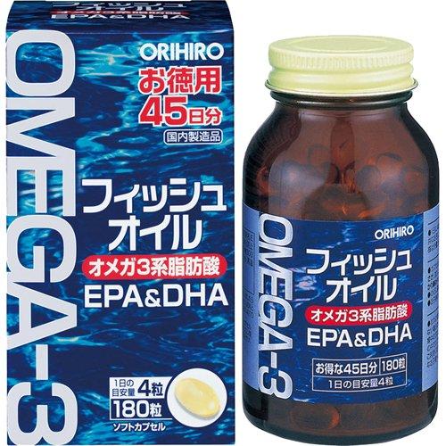 Viên uống bổ mắt Omega-3 Orihiro 180 viên