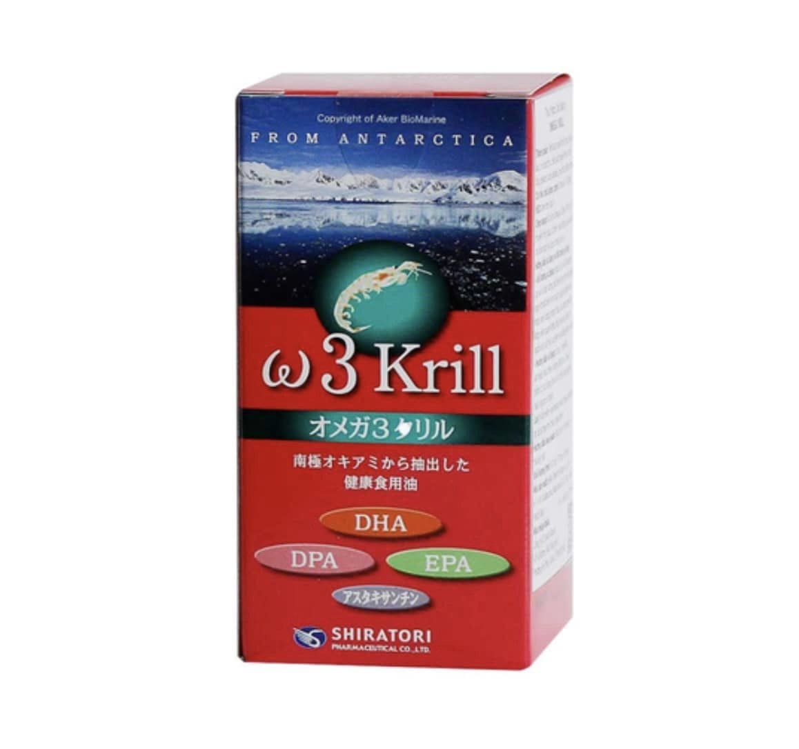買いまとめ6個セット　オメガ３クリル80粒 白鳥製薬 ω3krill　EPA DHA DPA 　krill oil　omega 3 krill